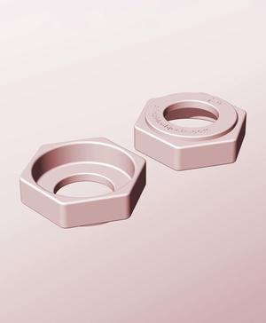 CH68-20-P Stacking pierced component box bin for makers