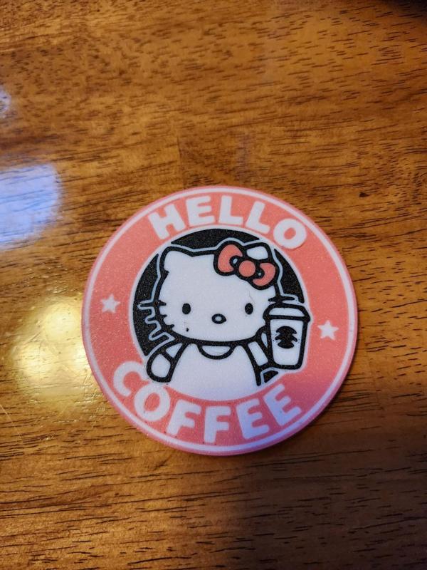 Hello Kitty Coffee Coaster