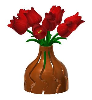 Decorative flower plant vase