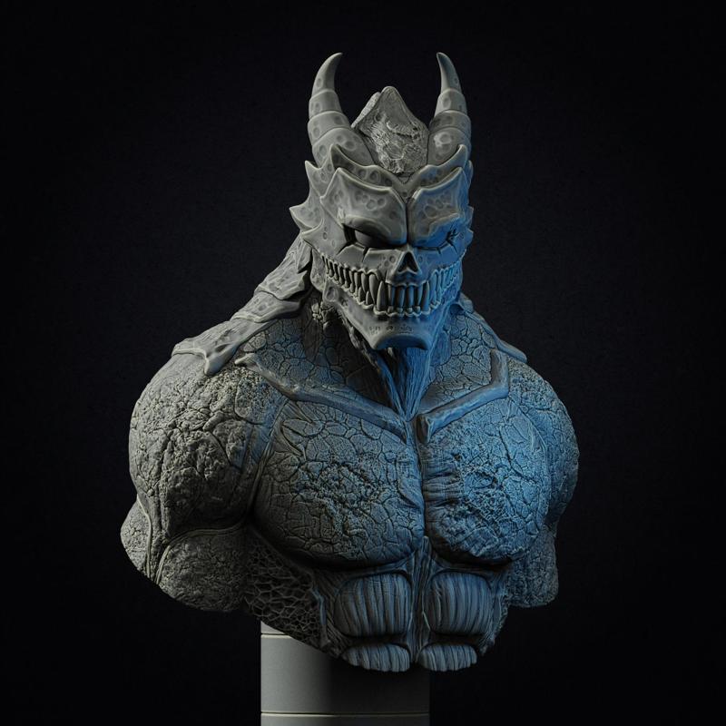 Kaiju 8 bust (Pre-Supported)