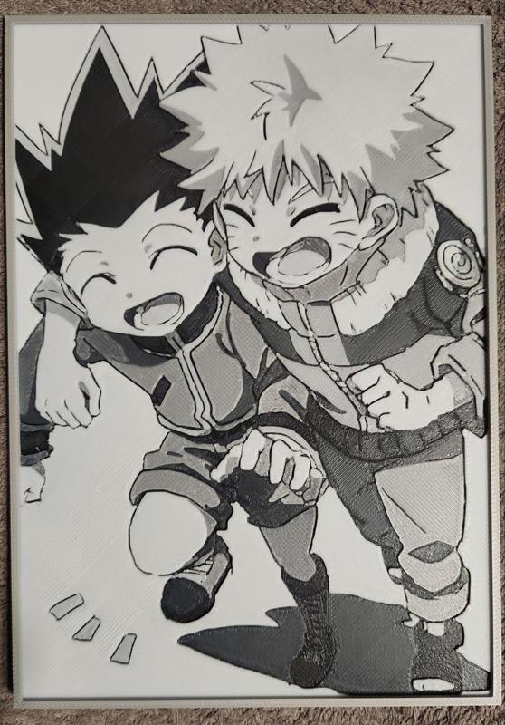 Hunter x Naruto - HueForge