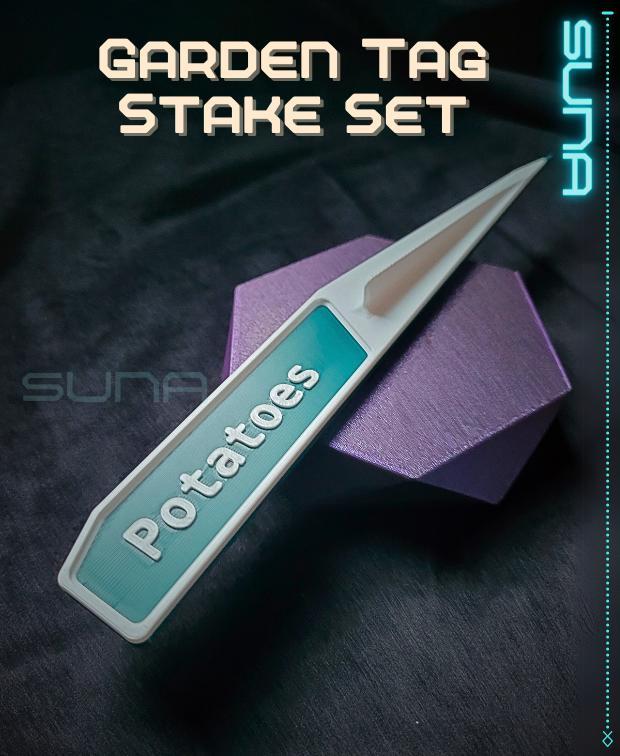 Garden Tag Stake Set