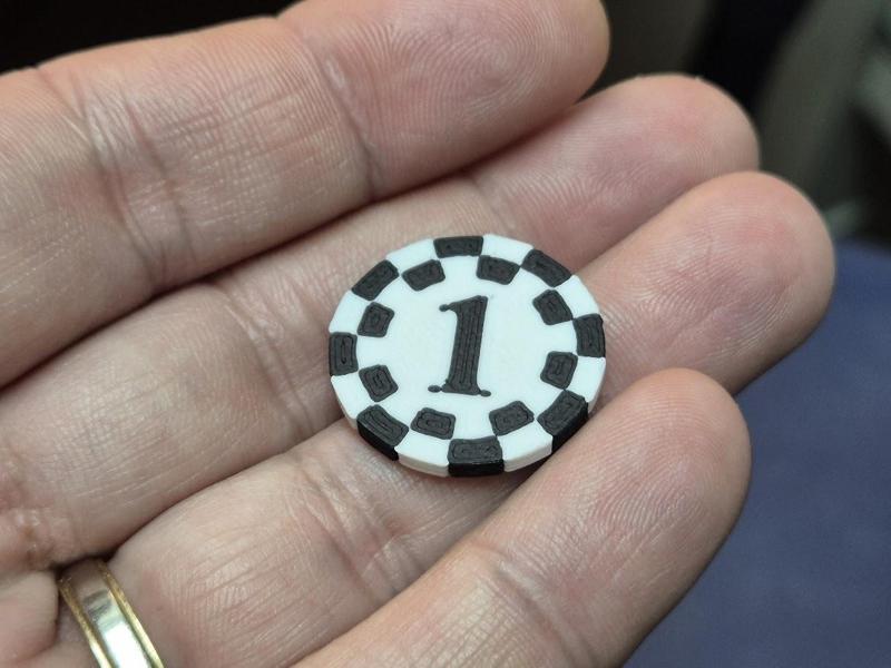 Euro Token For Shopping Cart (Poker-Style)