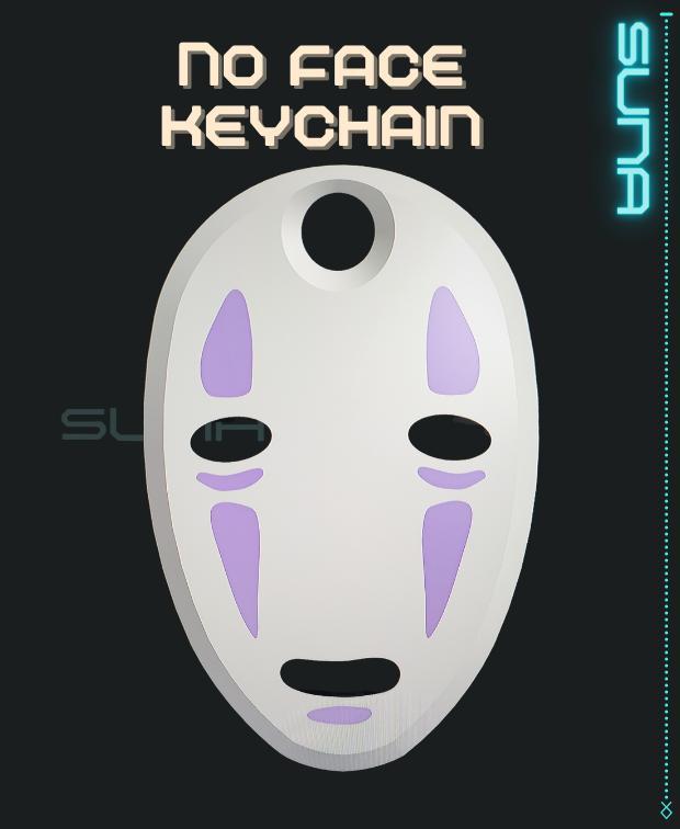 No Face Mask - Keychain