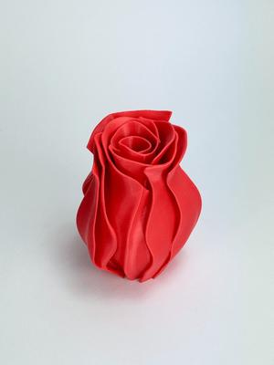 Elegant Rose Vase - 3D Printable Home Decor