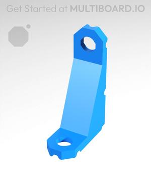 Type 2, Small Thread Holes, 1x2 Inside Bracket