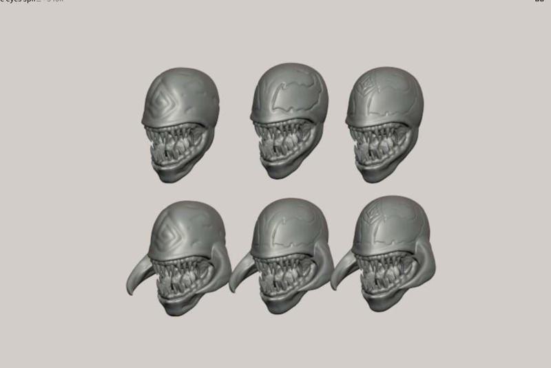 Symbiote Heads