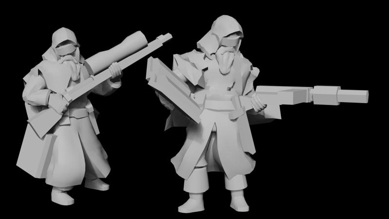 sniper priest New antioch trench crusade low poly proxies