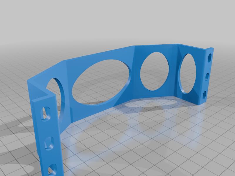 Hoverboard Battery Holder (No Supports)