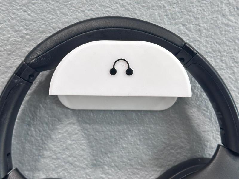 Wall mount Headphone headset holder 