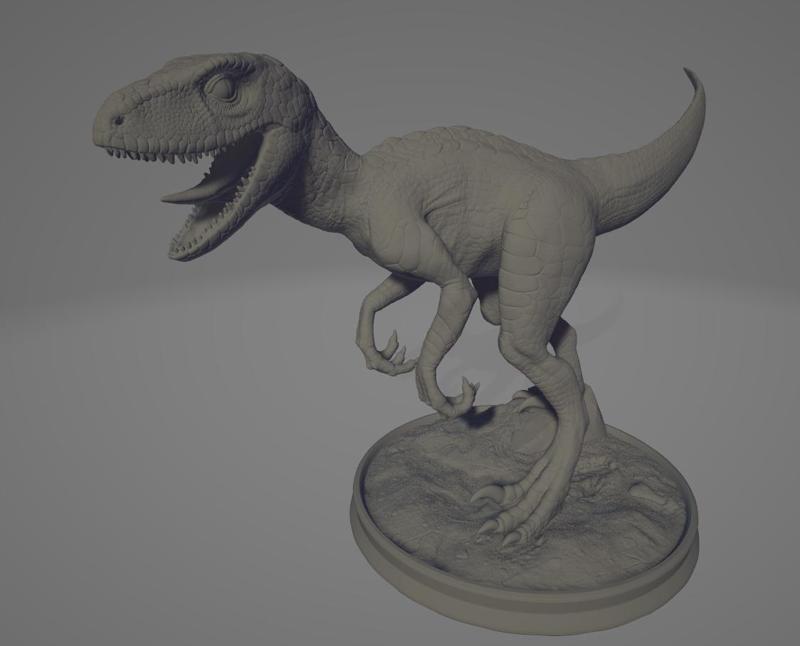 Dinosaur Raptor Cleanup