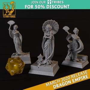 Geikos - Dragon Empire - Titan Forge Miniatures March 2020