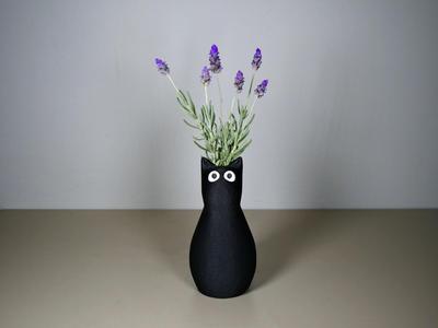 Cat Vase