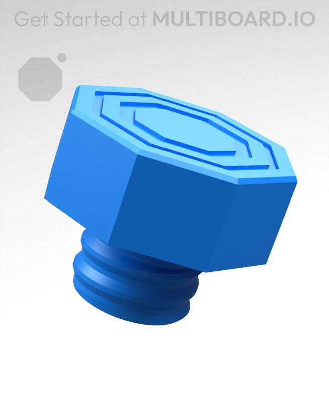 10 mm Mid Thread, Plain Head, Shank Bolt