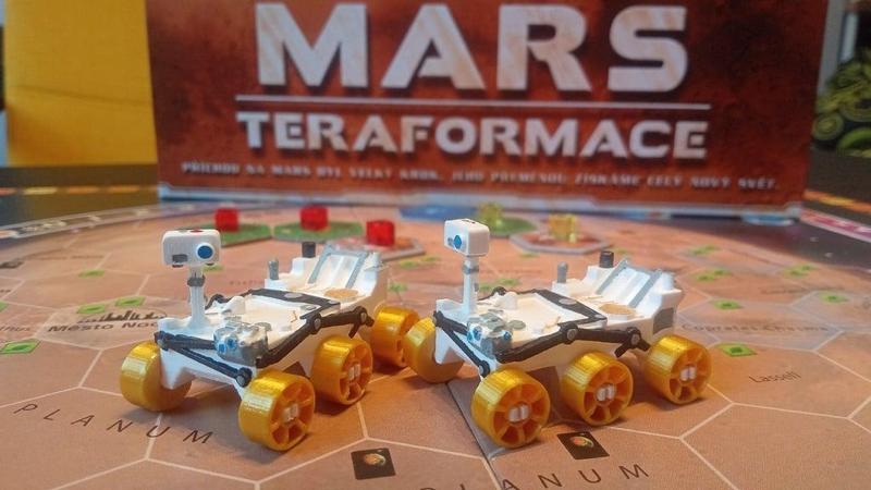 Curiosity rover - Hotwheels size