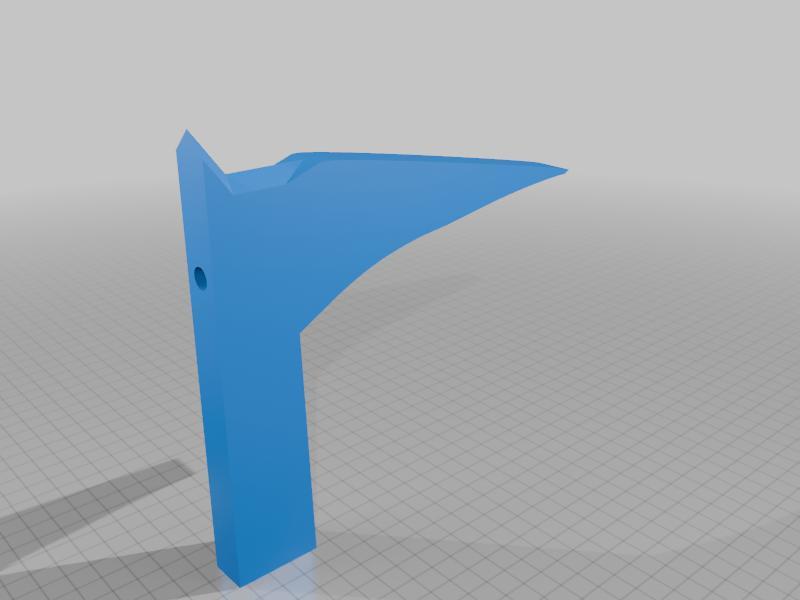 Doom Eternal Crucible Blade with Dowel Holes