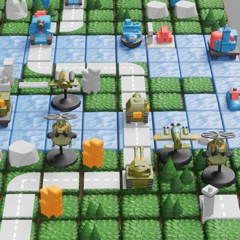 Mini Tactics Wars - a tactical boardgame
