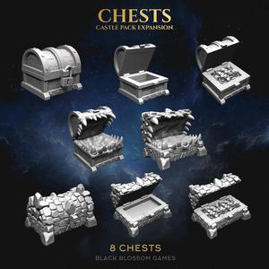 TΧAD04B1 Chests & Mimics :: Castle Pack Terrain :: Black Blossom Games