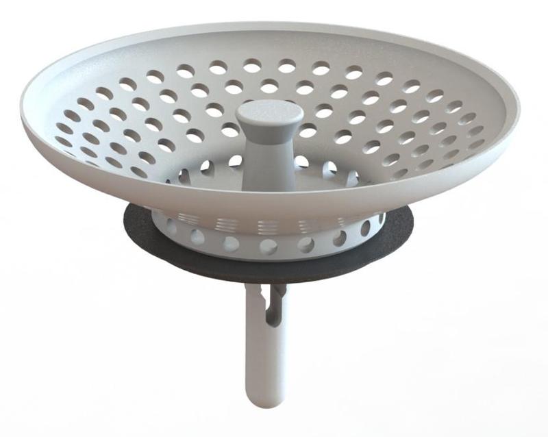 Sink Drain Strainer with Plug