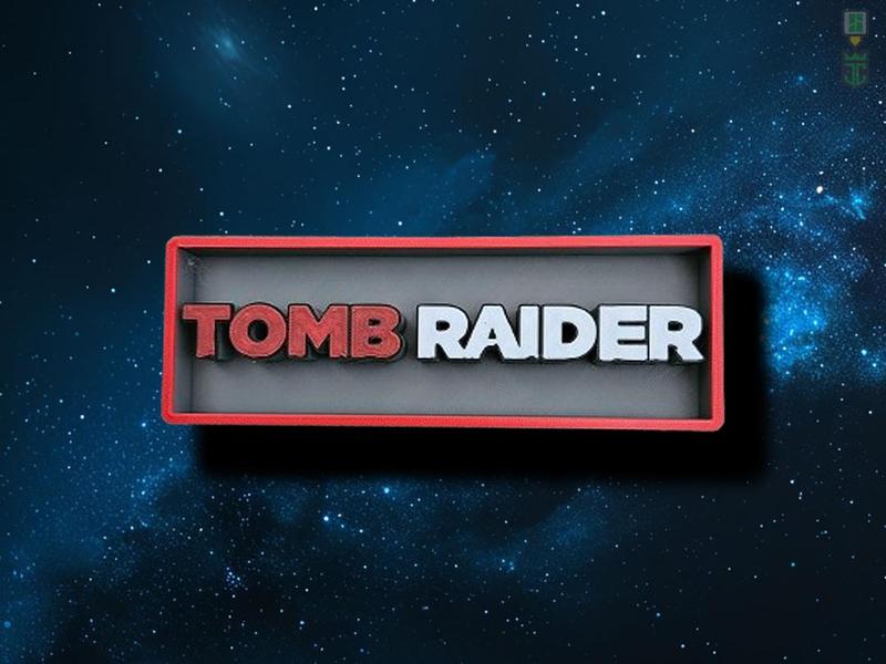 Tomb Raider Cinema Film Room Sign Box