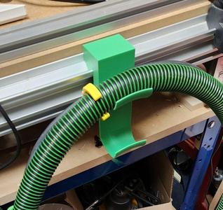 Festool MFT rail dual hose hanger