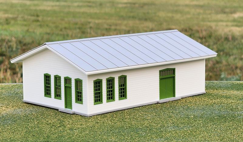 HO Scale Decorah, Iowa, Combination Depot Press-Fit Kit