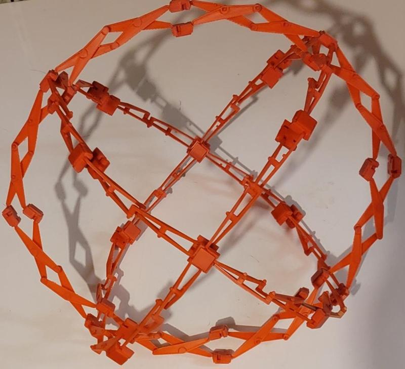 3 Ring Hoberman Sphere V2.0