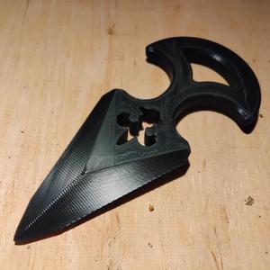Push Dagger - Fleur de Lis