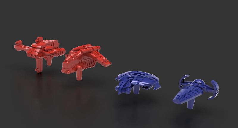 Armada Legacy - Wave 0 - Squadron Model Pack