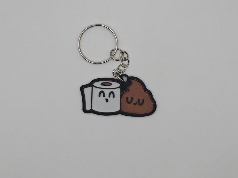 Always Best Friends Keychain