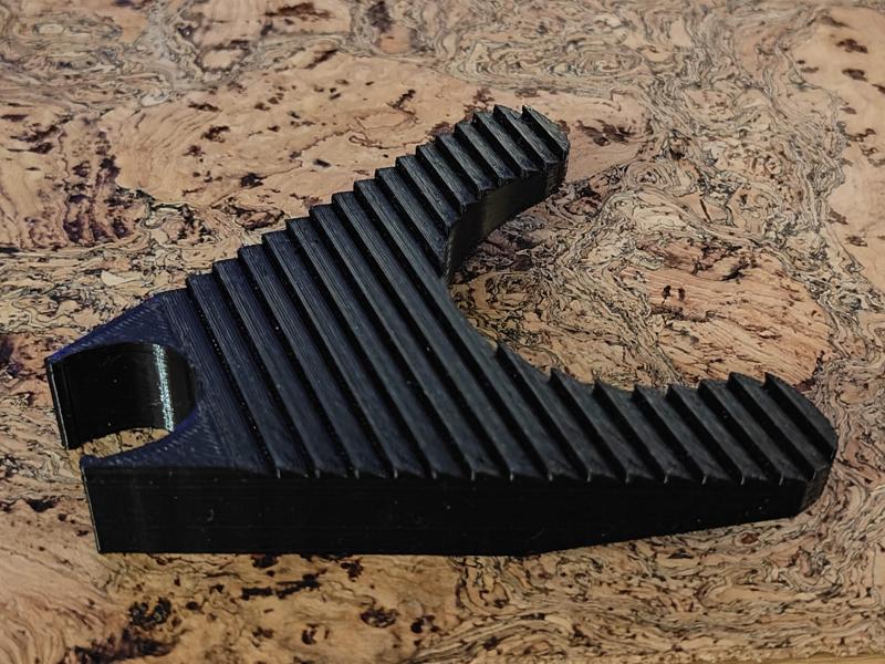 support de canne avec crans