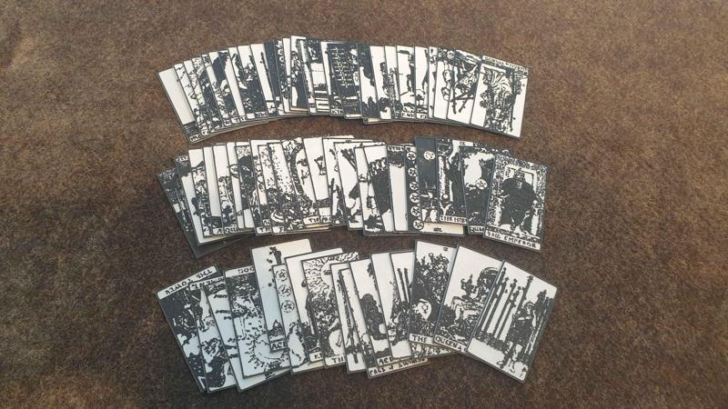 All 78 Tarot Cards Rider-Waite Smith full Deck