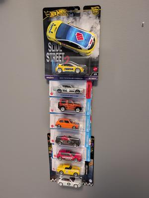 Model car wall holder