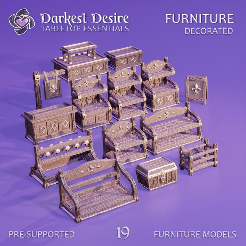 Shop Furniture - Decorated
