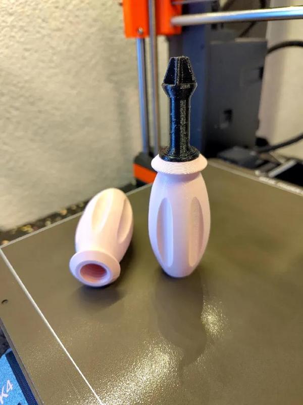 Toy Screwdriver with interchangeable blades   