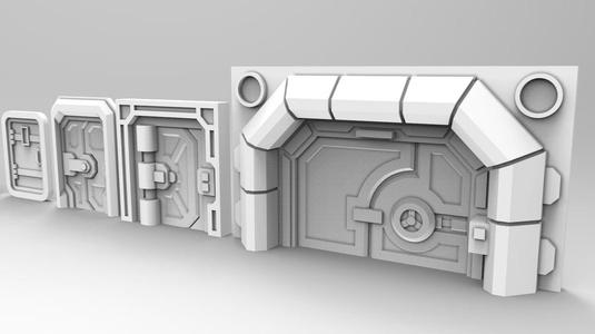 28mm Sci fi Greebles
