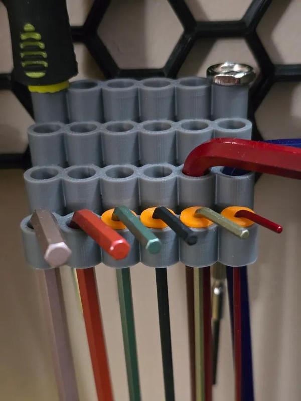 Hole pads for HSW allen key holder   