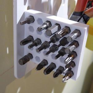 Ikea Skadis Hex Bit Holder