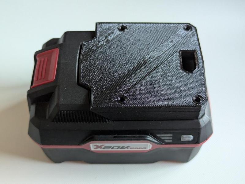 Parkside X20V Team auf XT60 Adapter