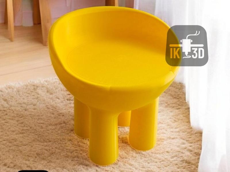Cute Small Stool No Supports