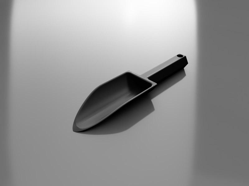 Garden Shovel - Small with hole