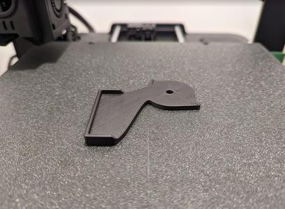 Ender 3 V3 KE Nozzle-Cleaning Brush Mount [UPDATED V2]