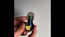 Keychain - Piston Engine