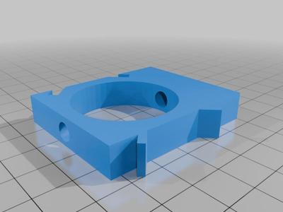 Modular M4 Battery Holder for wall mounting