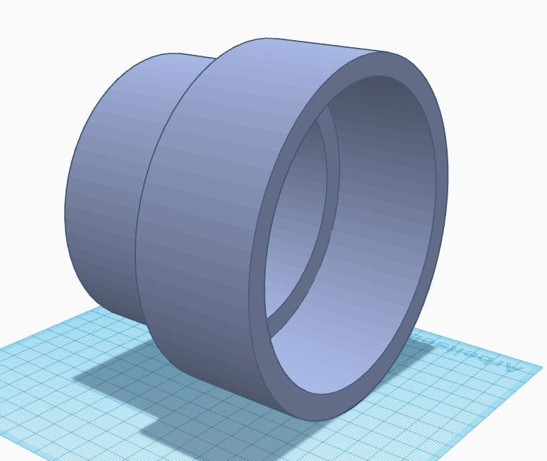 Reduktionsadapter 150 mm auf 125 mm