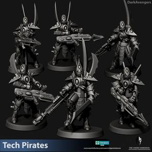 Dark Avengers - Tech Pirates - 28mm