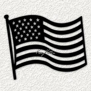usa flag 9 wall art home decor
