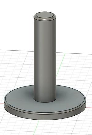 Simple Paper Towel holder