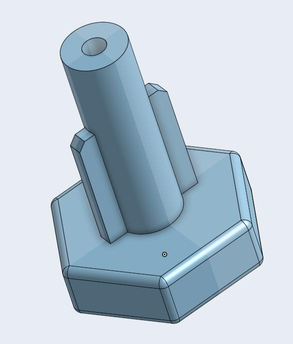 DPS Centurion Gaming Chair Handrest adjustment knob