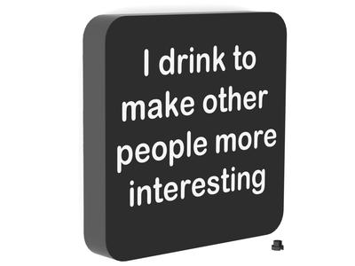 QUOTE Lightbox: Drinking